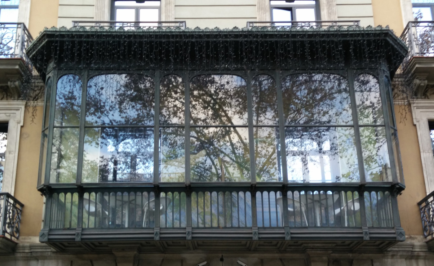 Balcony on Passeig de Gràcia